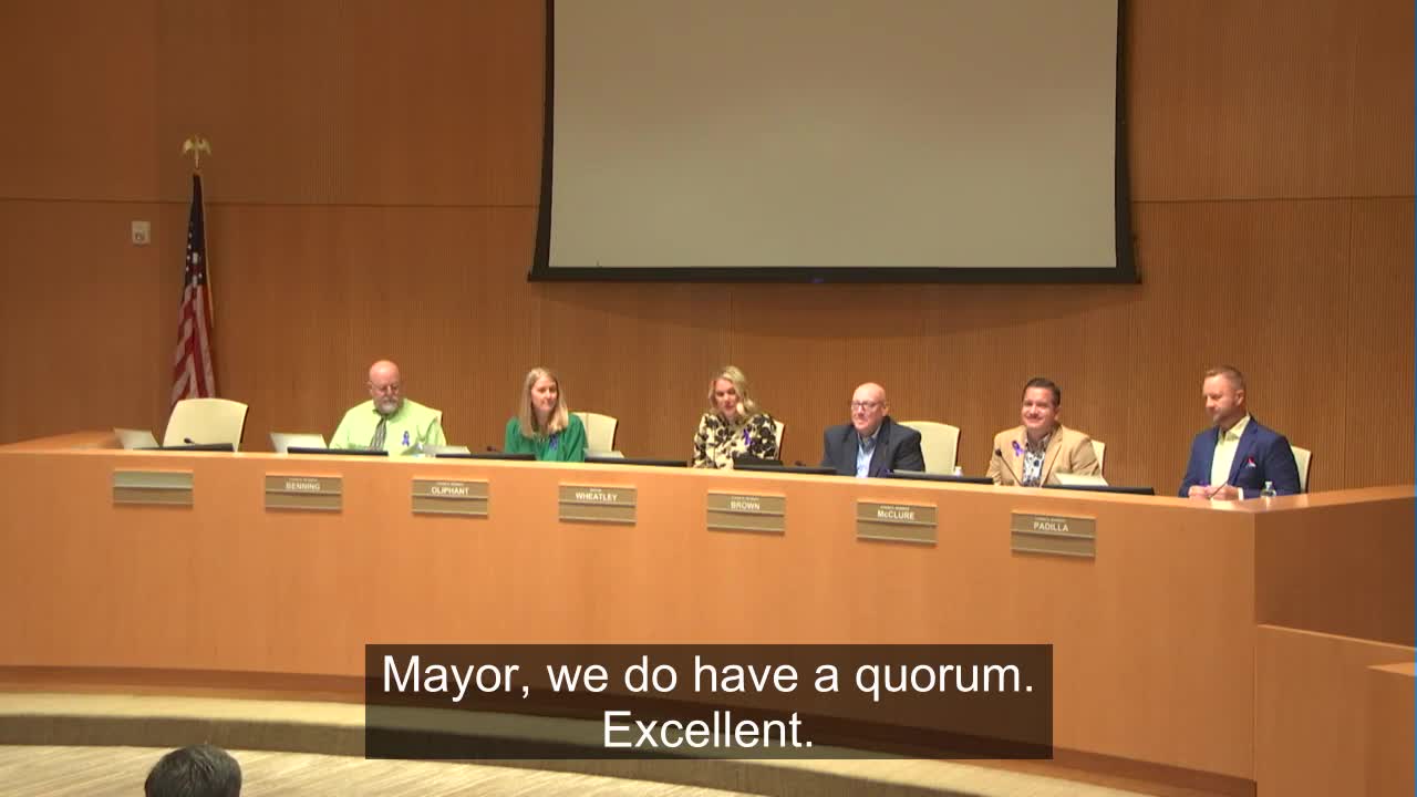 Mayor Recognizes Queen Creek's Summer Public Works Interns for Career Development