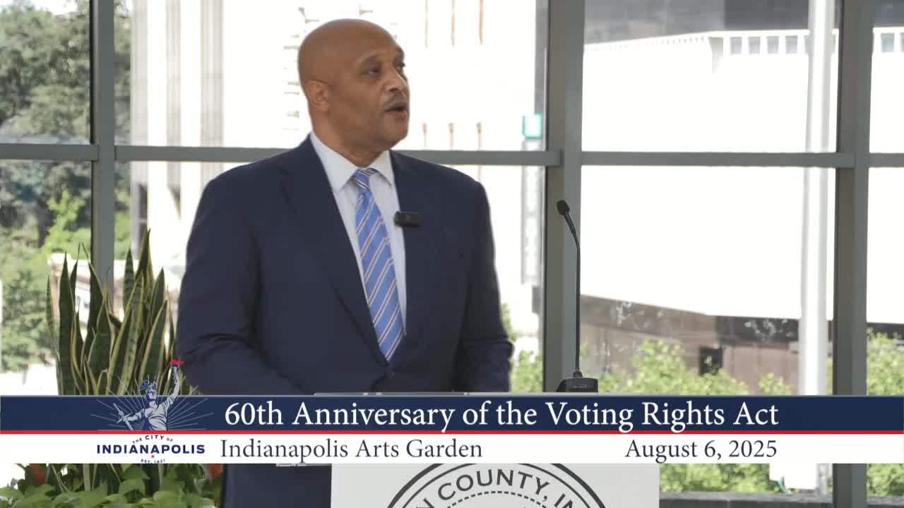 Indiana Lawmaker Challenges Voting Rights Threats Ahead of Midterm Elections