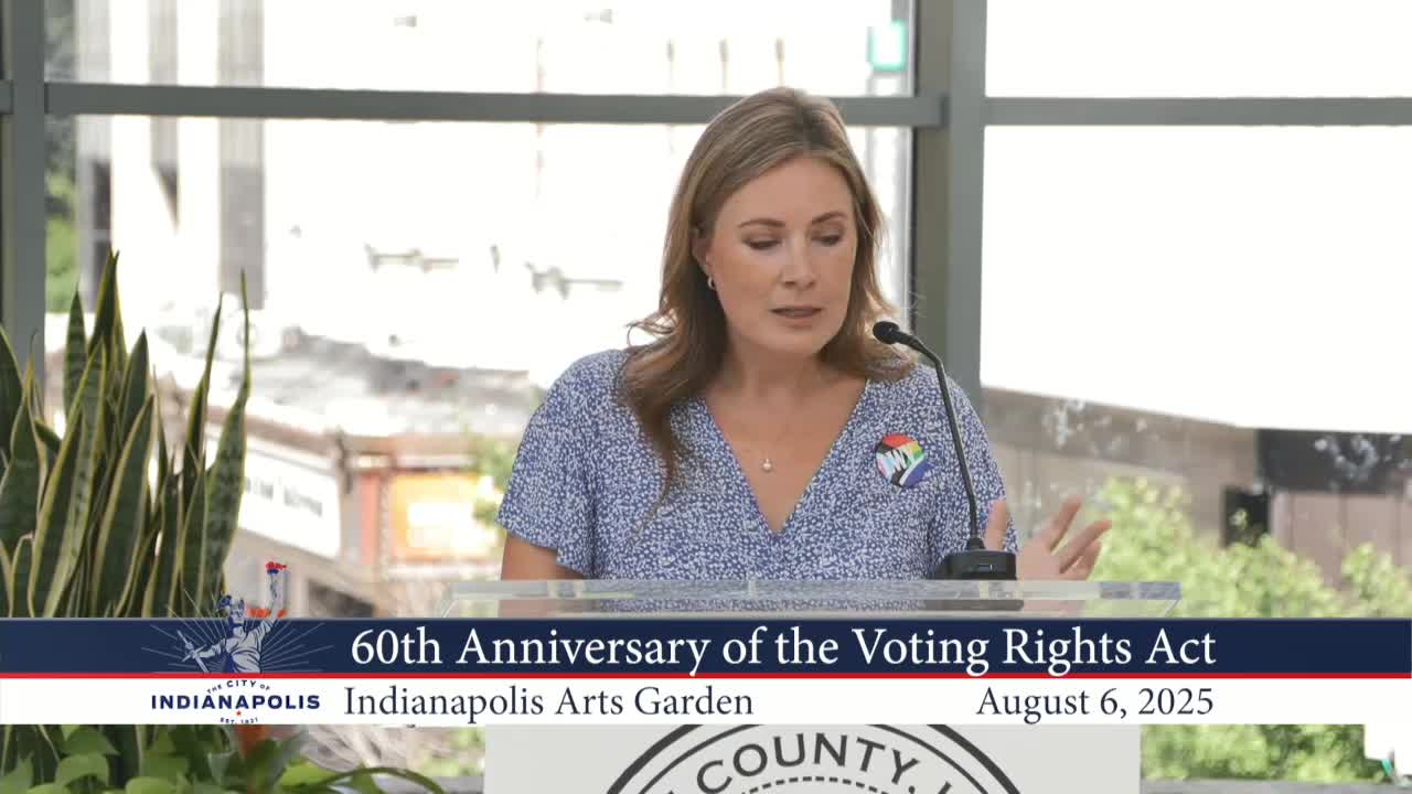 Marion County Leaders Celebrate Voting Rights Act and Advocate for Voter Participation