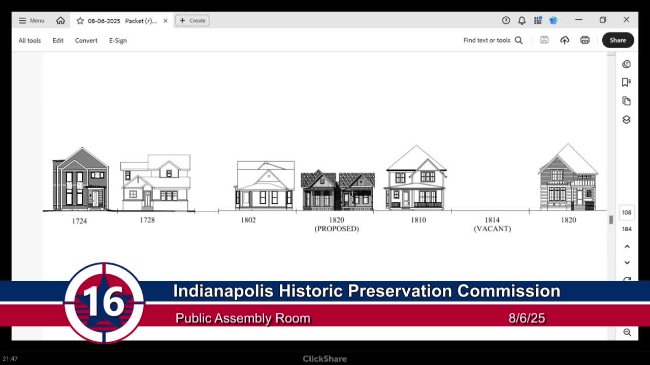Harrim Morton Commission Approves Unique Cottage Addition with Staff Support