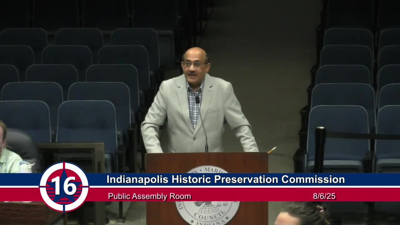 Property Owner Defends Door Changes and Visibility Concerns at Local Review Board