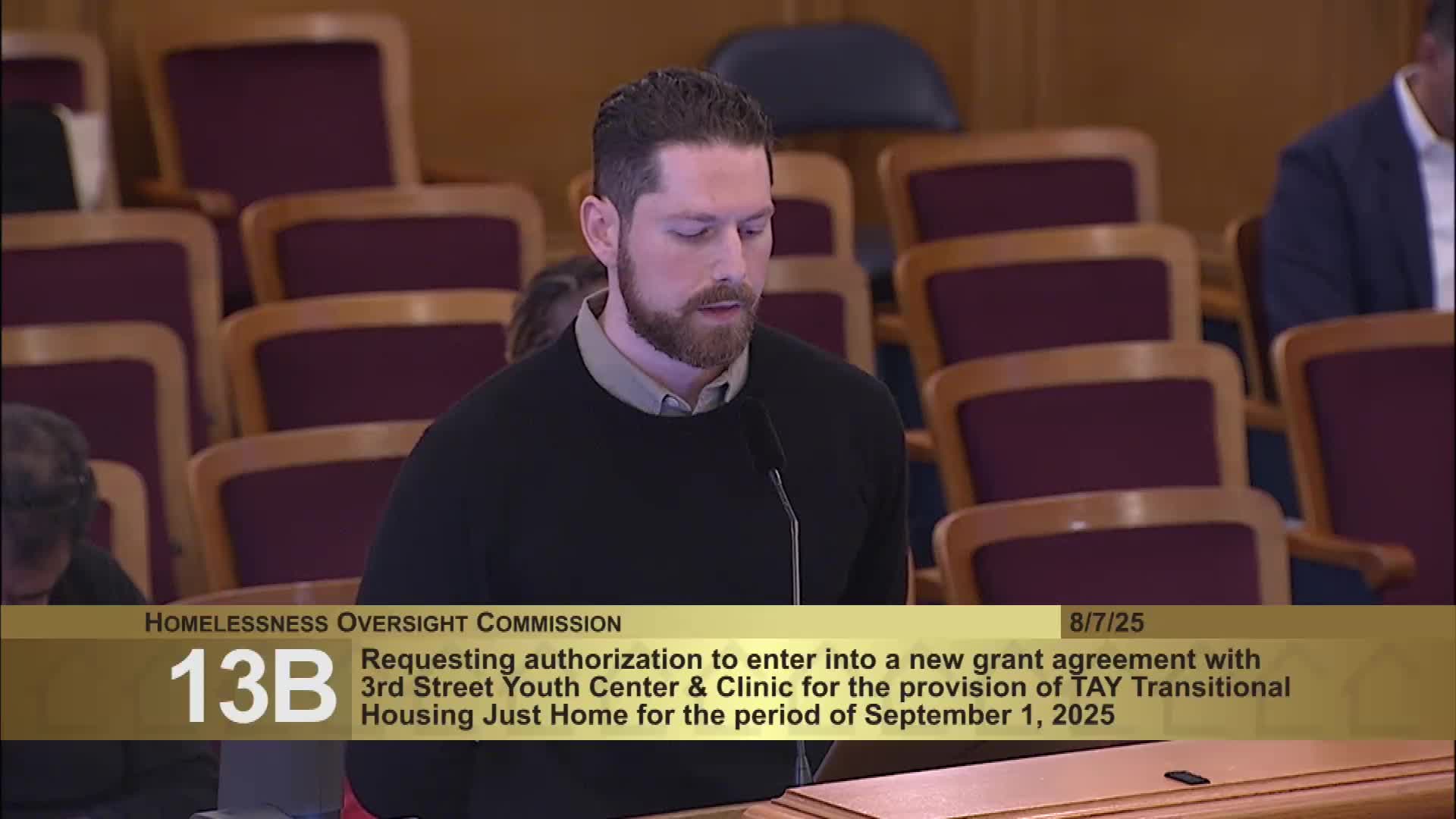 Joy Jackson seeks approval for new ground agreement at Third Street project