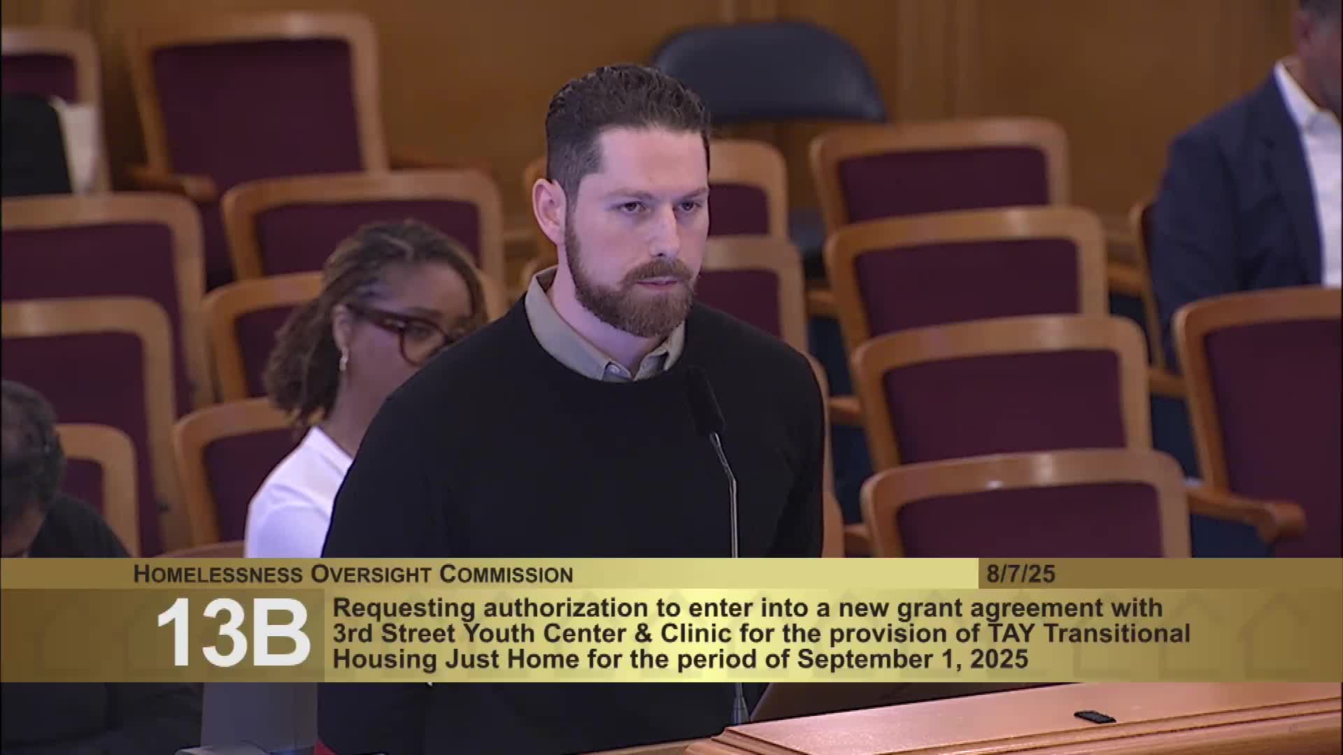 Commission Approves Navigation Center to Support Young People in Need