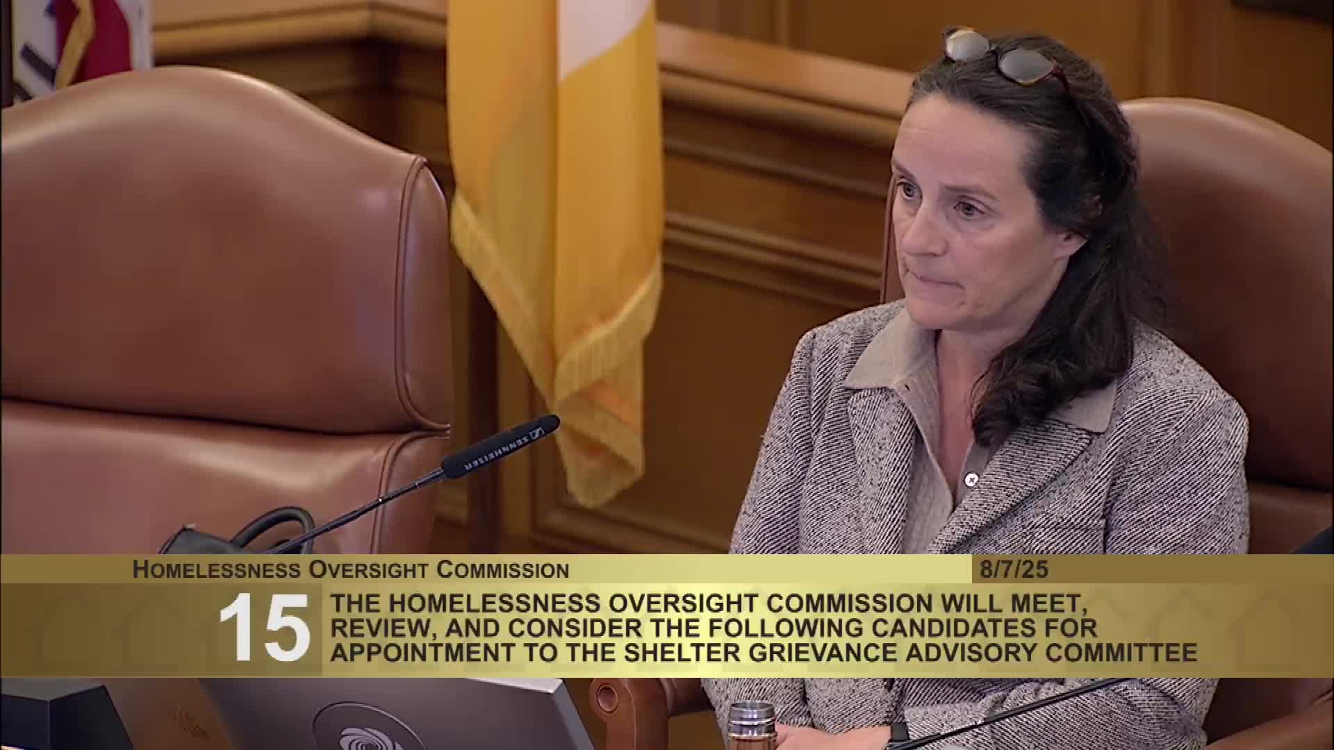San Francisco Pretrial Diversion case manager highlights homelessness challenges at commission meeting