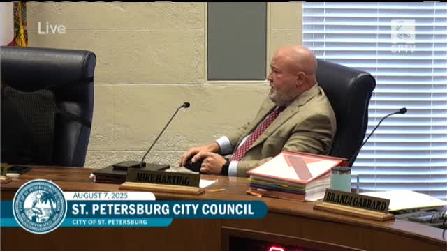 St. Petersburg Council Approves Plans for Revenue Discussions After Rays Departure