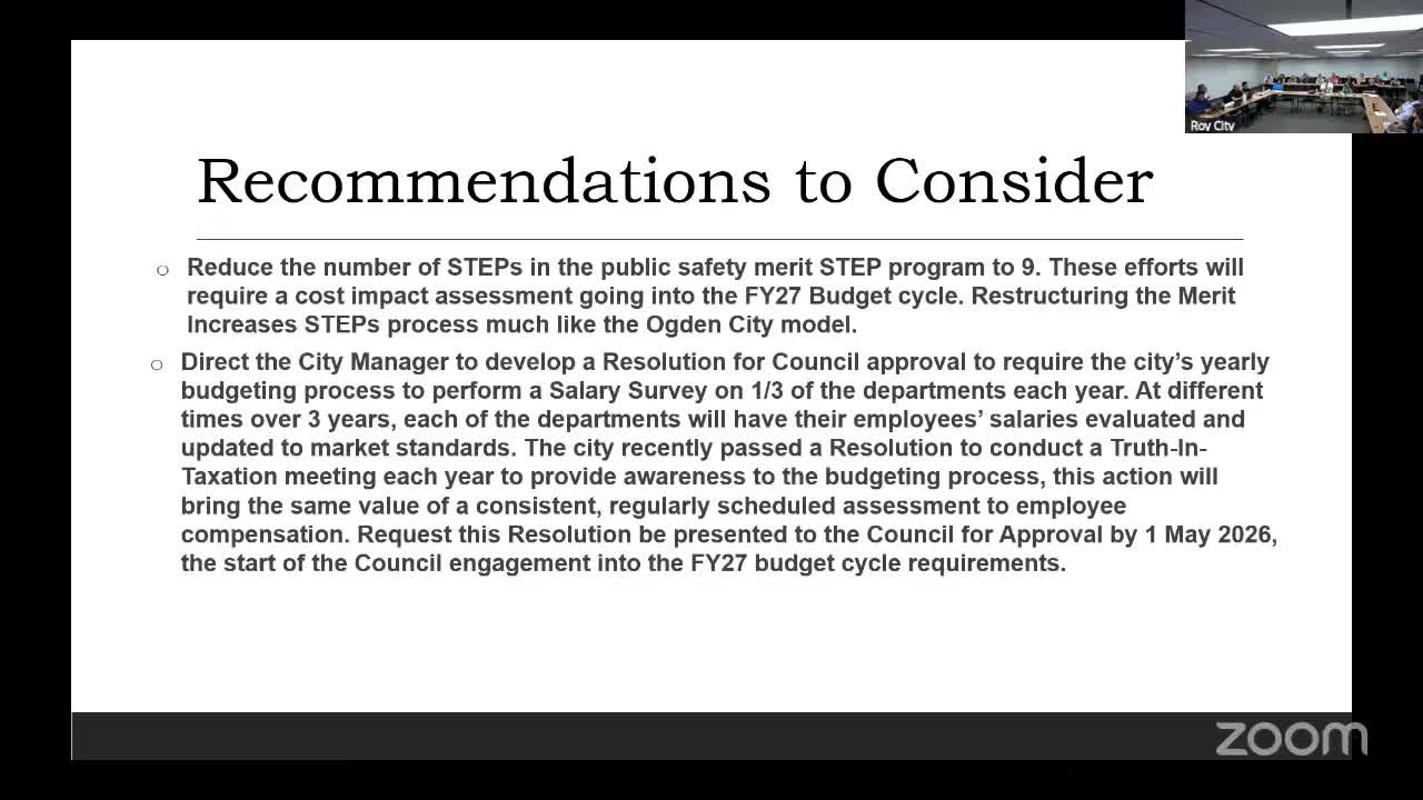 Roy City Council addresses fire department wage issues to retain personnel