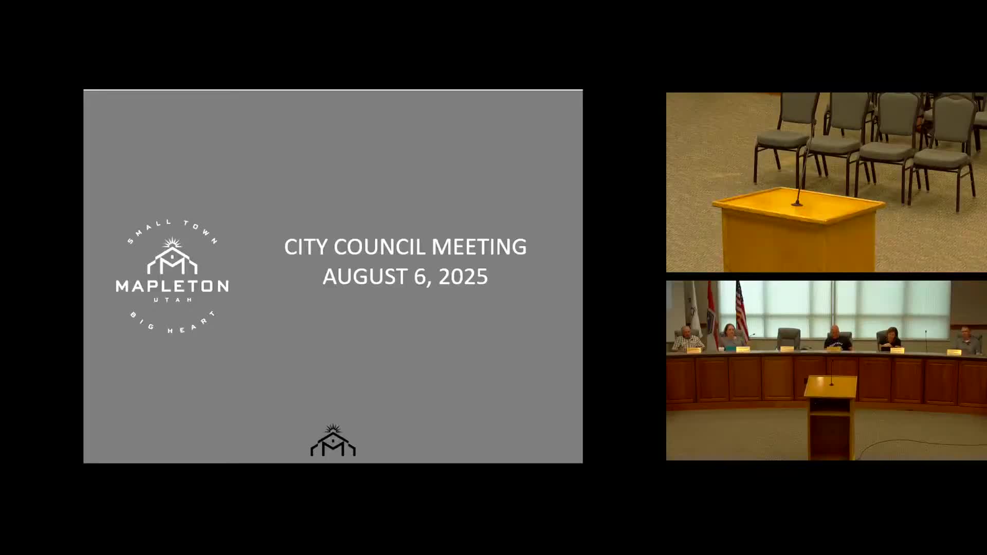 Mapleton City Council demands utility proposal revisions and transparency from contractors