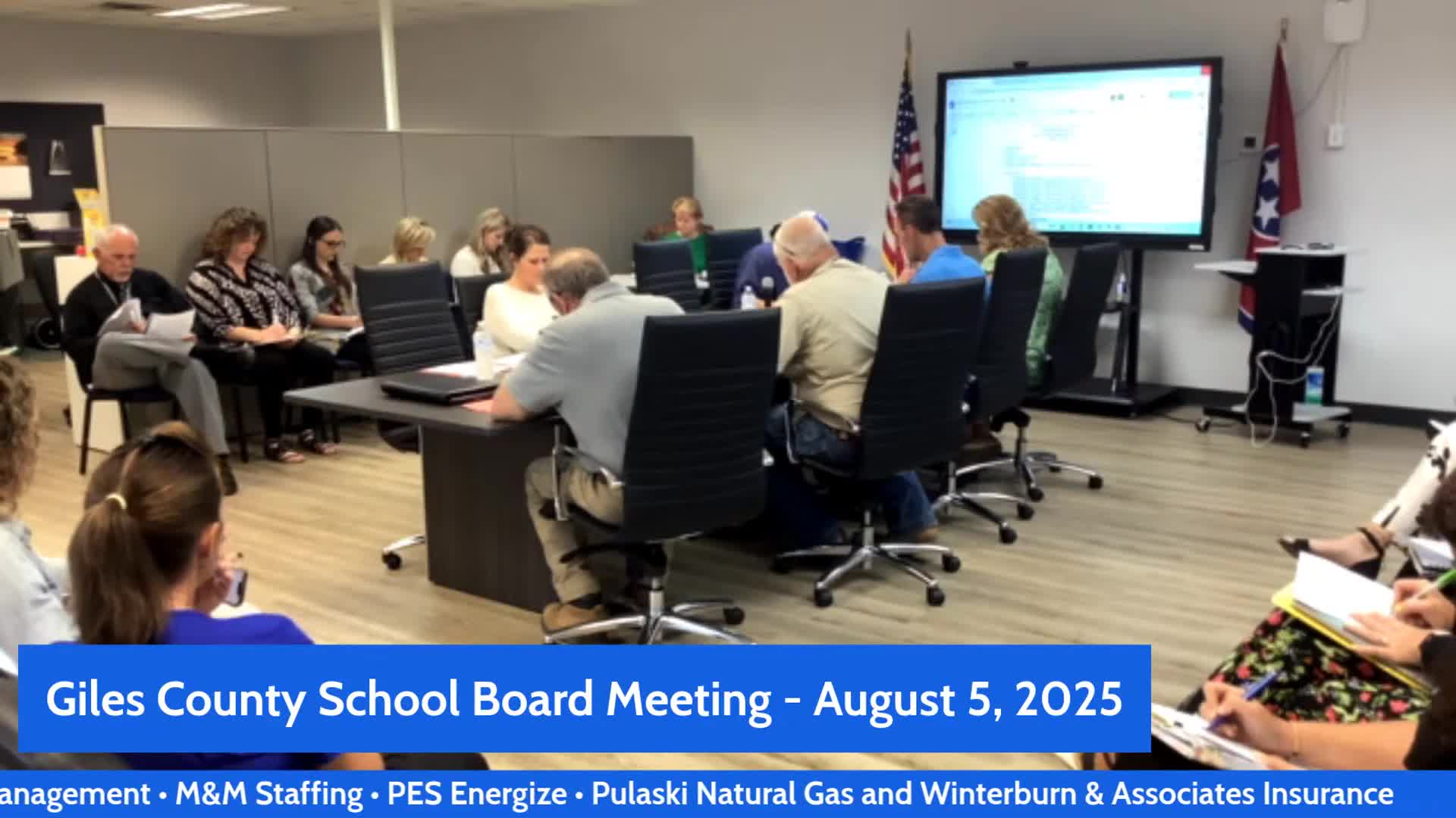 School Board Approves Partnership With Giles County Sheriff's Department for Support Animals