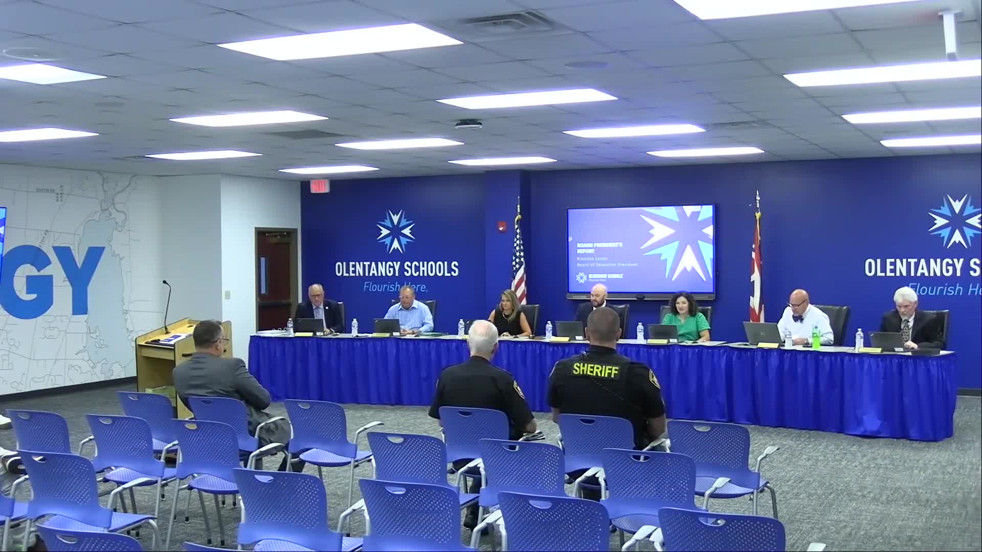 Sheriff Balzer Discusses Safety Updates and School Resource Officers in Olentangy