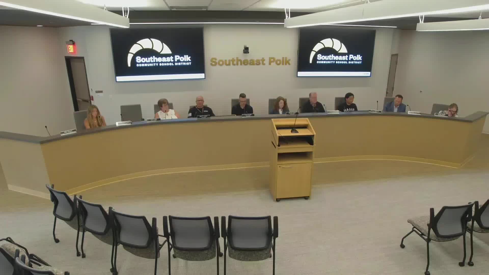Southeast Polk School Board Approves District Safety Plan and Kids Club Agreement