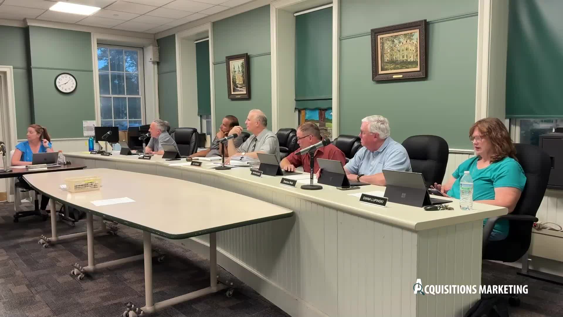 Solar Project Developers Present Revised Planting Plan to Millburn Board