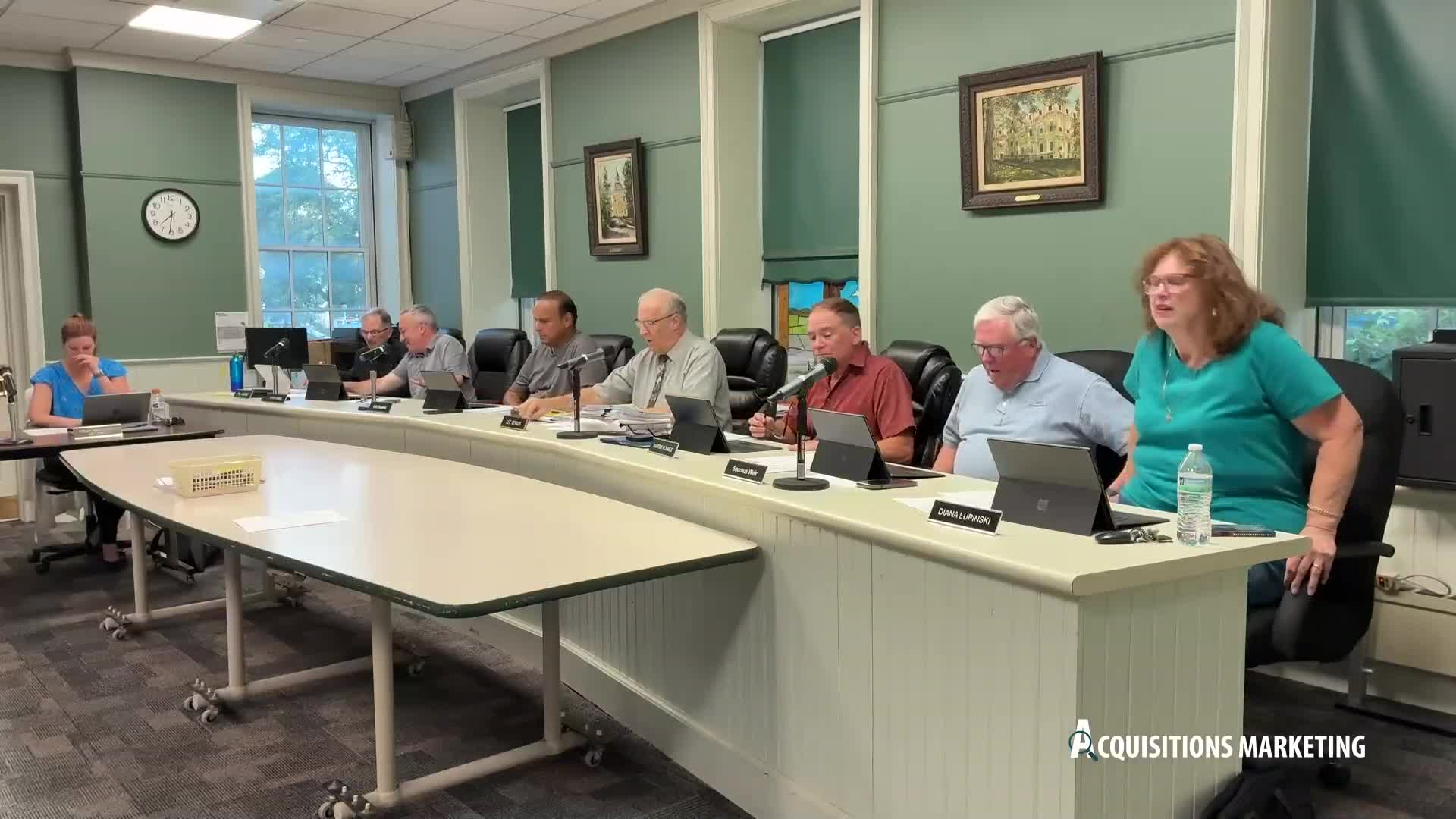 Planning Board Grants 180 Day Extension for Dunmore Lane Home Construction