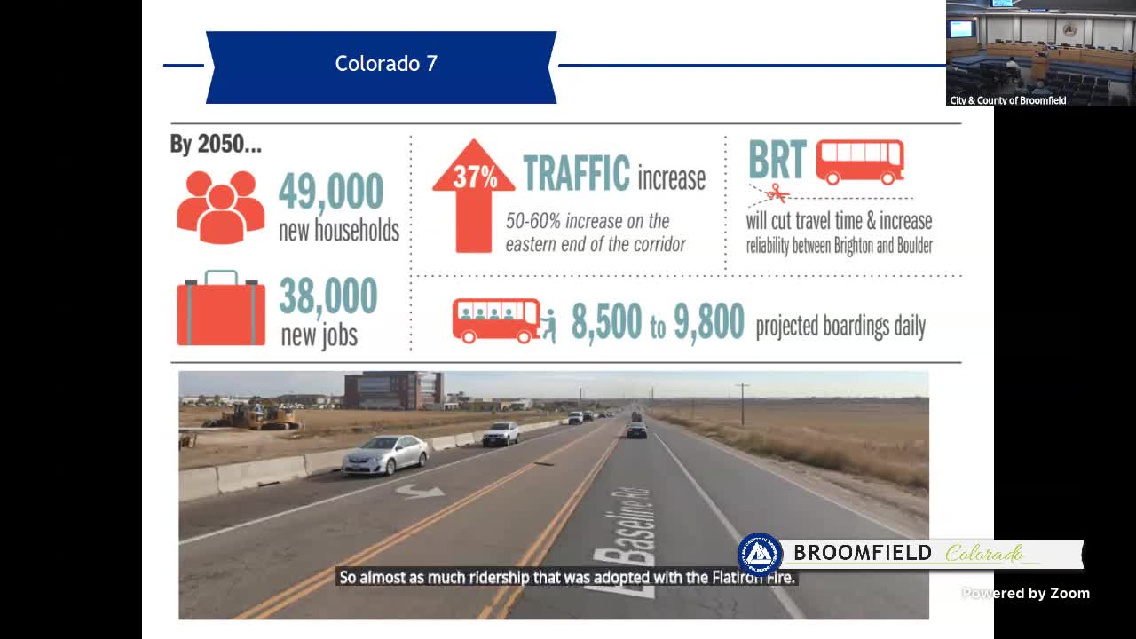 Broomfield Secures Funding for Major Transportation Improvements Including New Transit Services