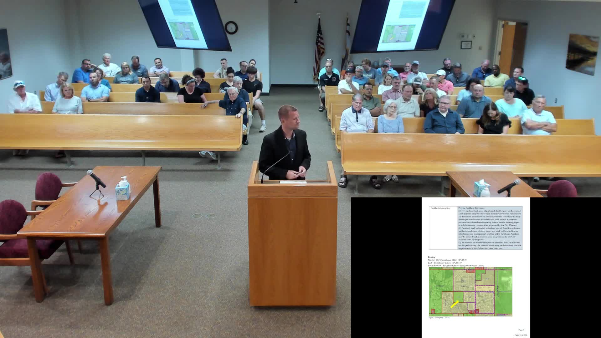 Developer Proposes Amenities for Providence Hills Amidst Zoning and Water Concerns
