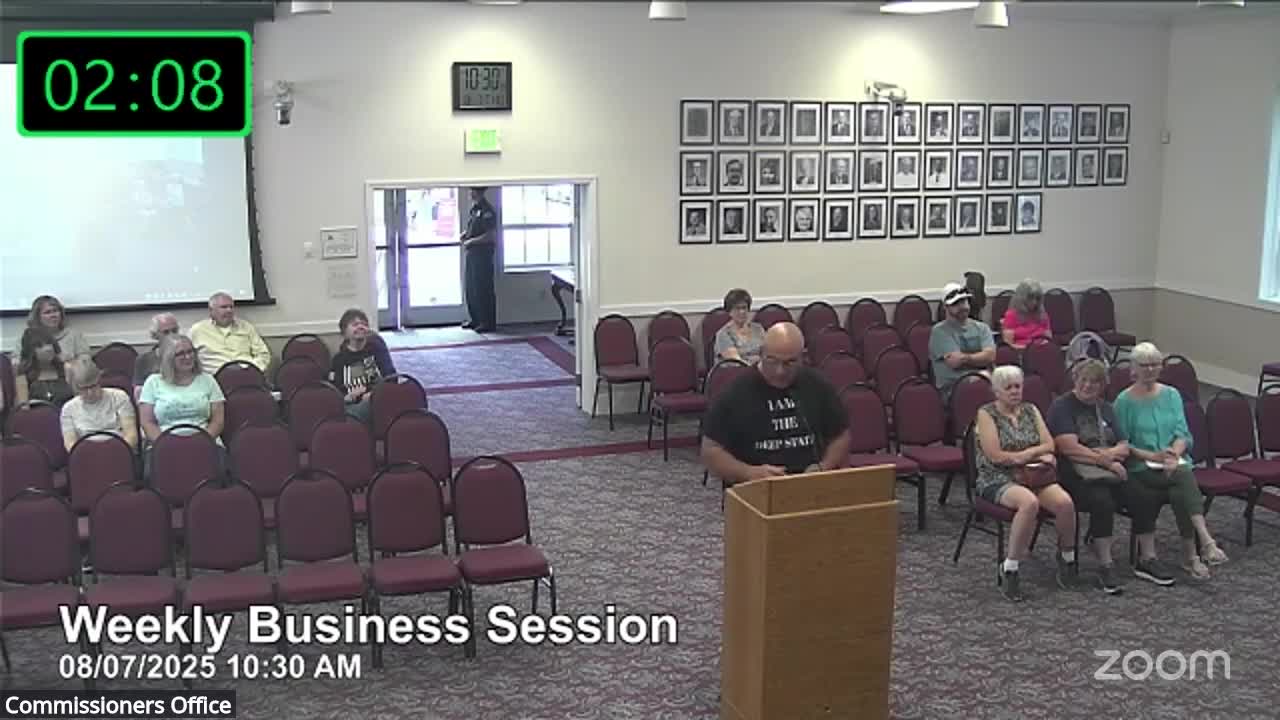 Citizen Questions $3M Loan Approval for Airport Expansion at Grants Pass Meeting