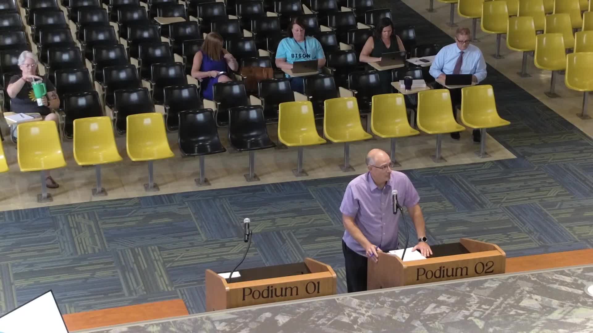 USD 383 Board Discusses School Year Kickoff and Hunger Conversations in Kansas City