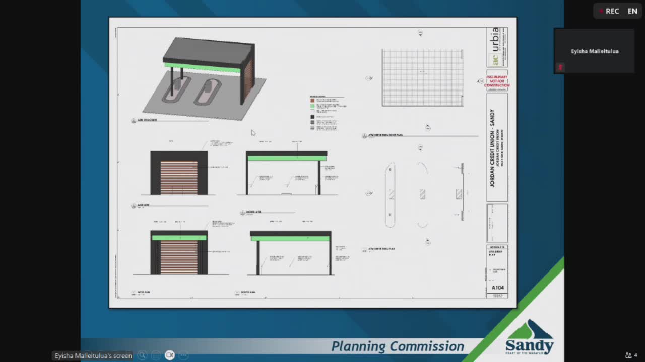 Sandy Planning Commission Approves Jordan Credit Union Branch and Conditional Use Permit