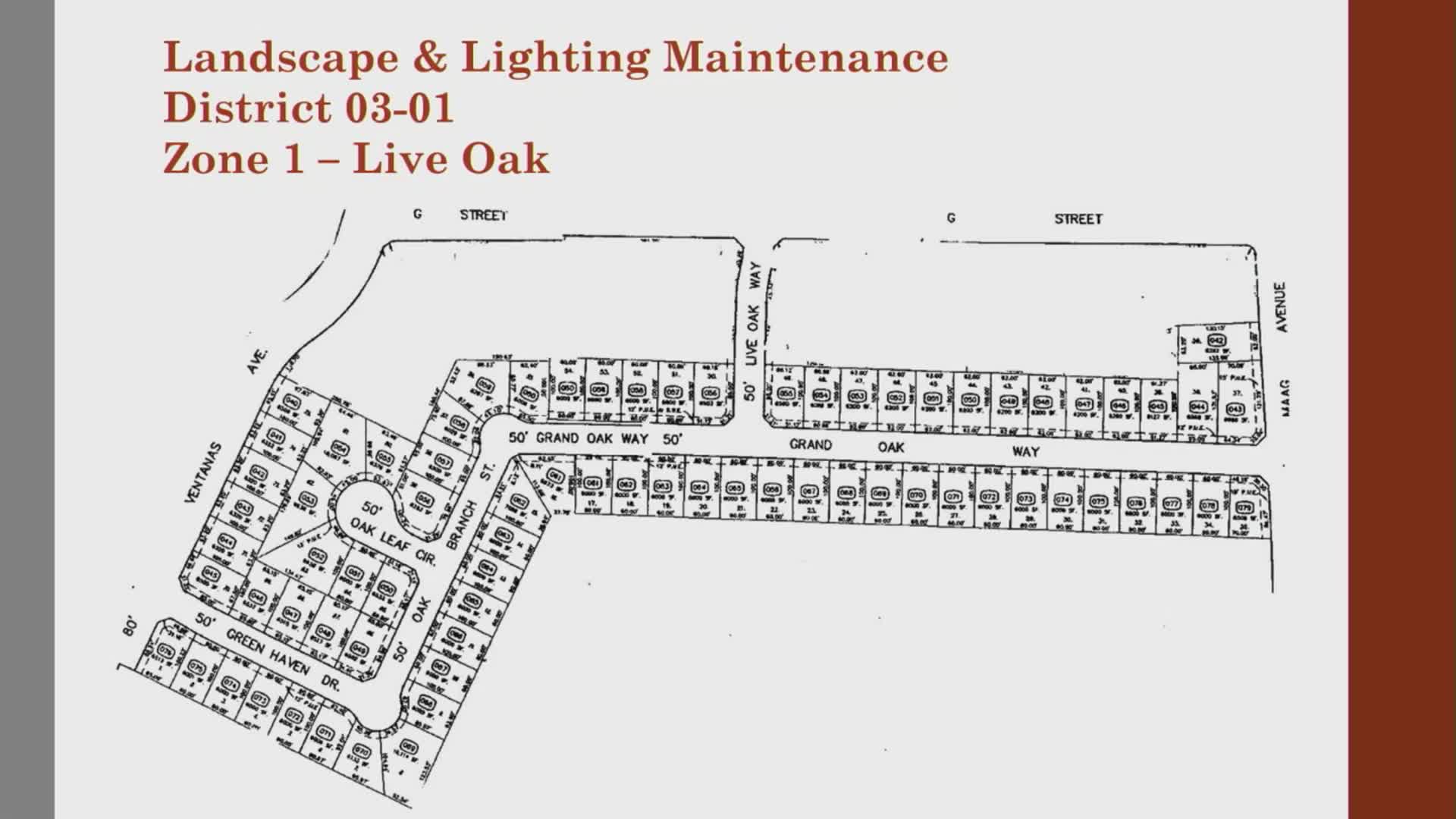 Live Oak Council Approves Assessment Proposals for Five Landscaping Districts