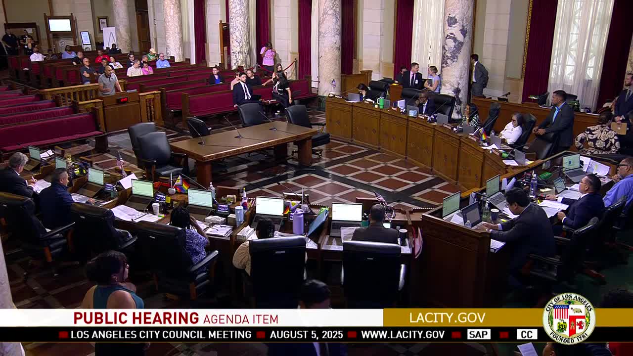 Business Owners Critique Los Angeles DBA Fees and Licensing During Public Comment