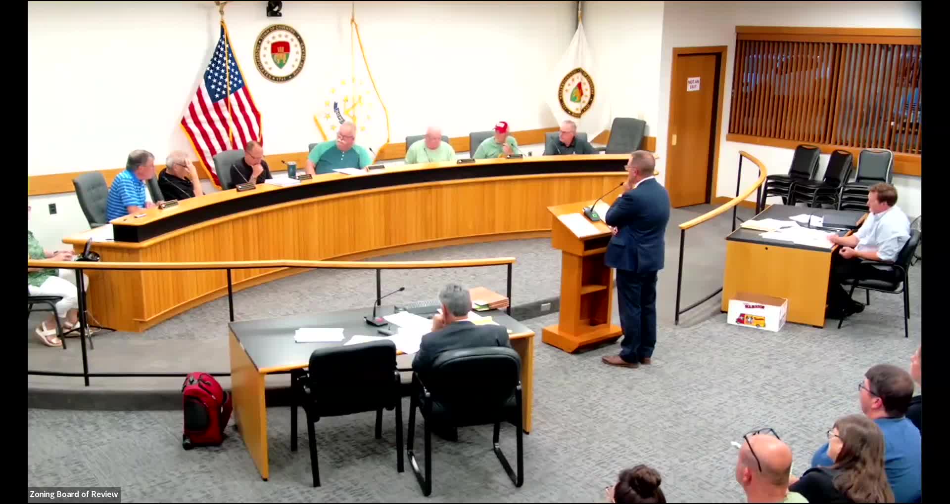 Coventry Zoning Board Deliberates Residential Variance for Family-Designed Home