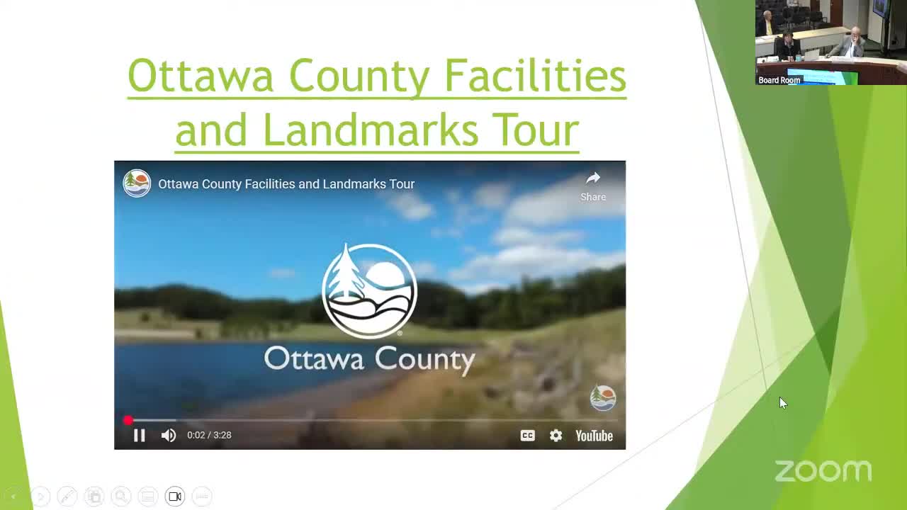 Scott leads virtual tour of Ottawa County's key facilities and landmarks