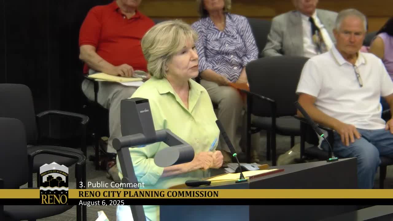 Local Residents Urge Reno City Council to Address Accessory Dwelling Units and Code Violations