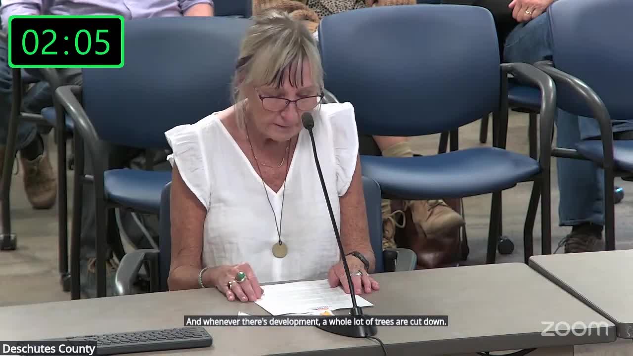Sisters Community Voices Concerns Over Mackenzie Meadow Village Rezoning Proposal