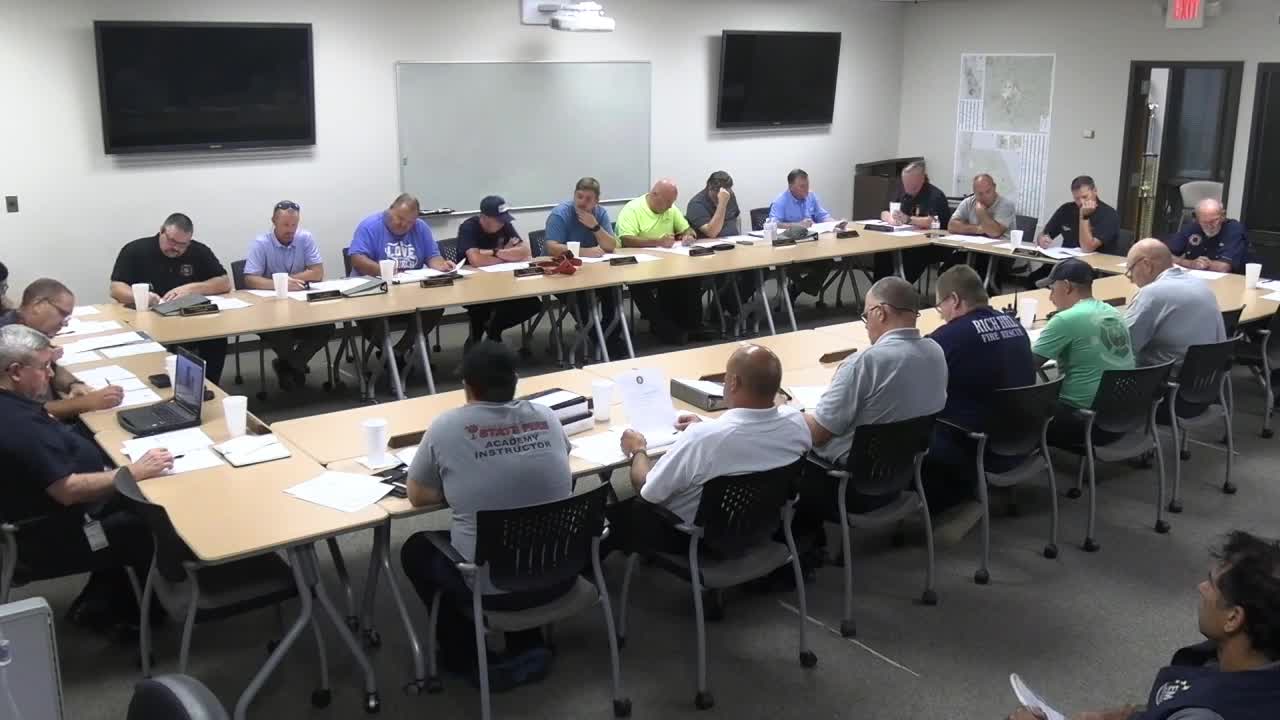 Local Fire Department Plans Regional Class and First Responder Training Sessions