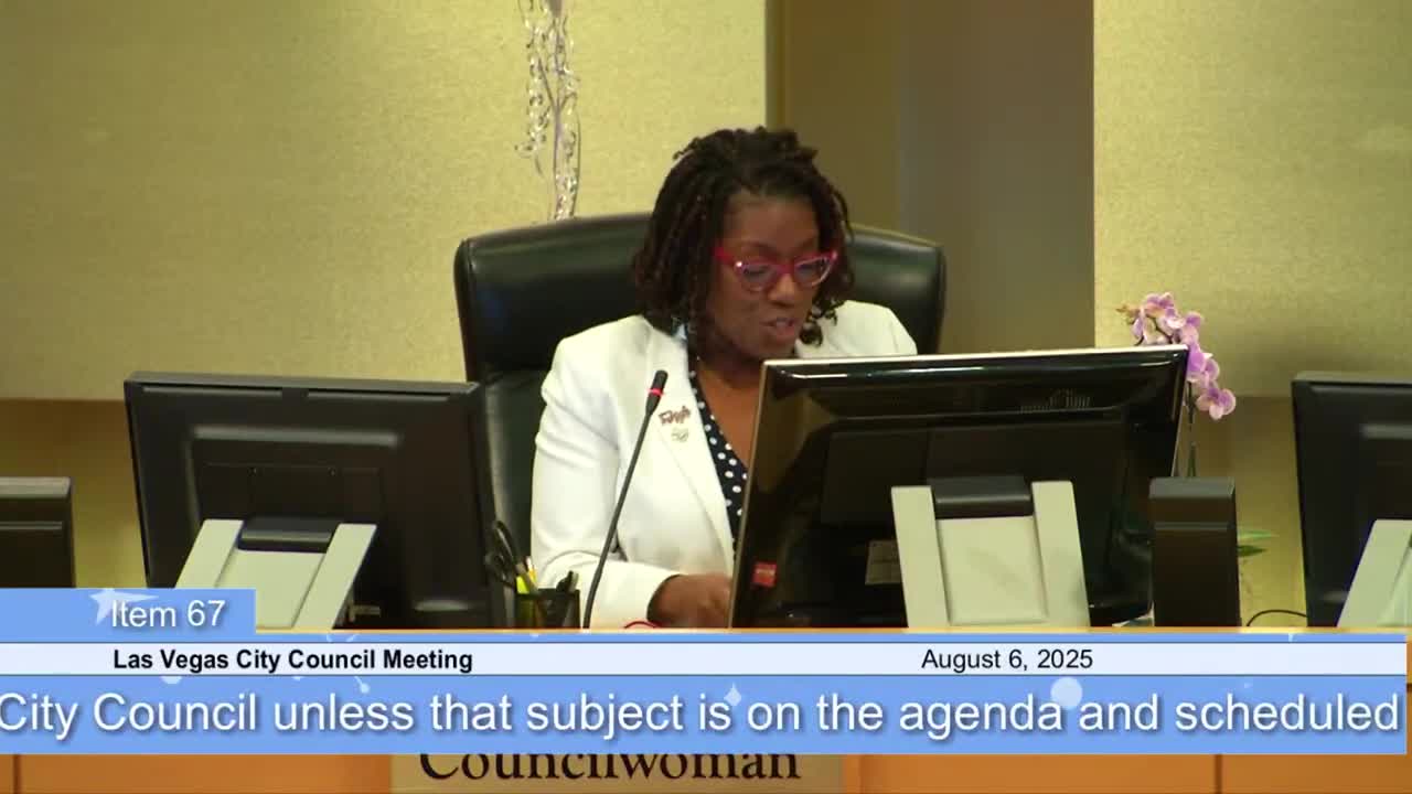 Las Vegas Council Members Celebrate Community Events and New Developments