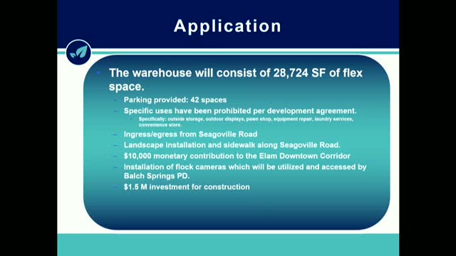 Balch Springs Council Approves $1.5M Investment for Seagoville Road Development