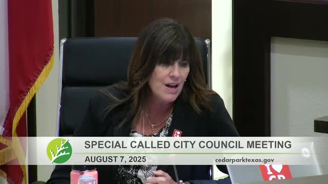 Cedar Park Council Reviews Budget Impact on Health Insurance and Technology Investments
