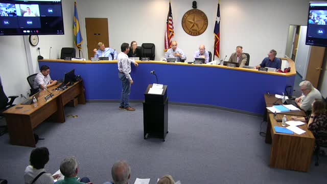 Council Reviews Lone Star Paving Bid and Drought Contingency Plan Updates