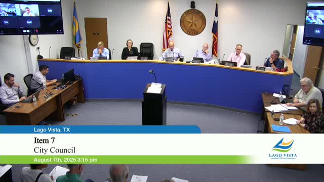 Lago Vista City Council Accepts Applications for Charter Review Committee Vacancies
