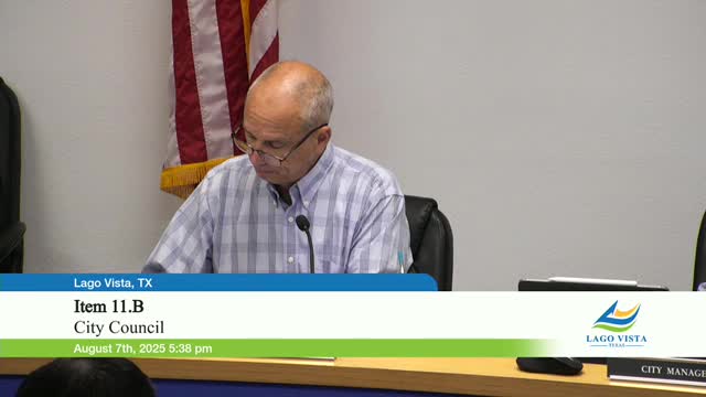 City Council Approves $1.3M Street Rehabilitation Contract with Lone Star Paving