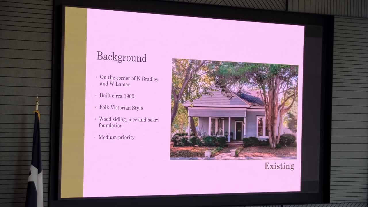 Waxahachie Board Evaluates Proposed Changes to Historic Property Roof Line