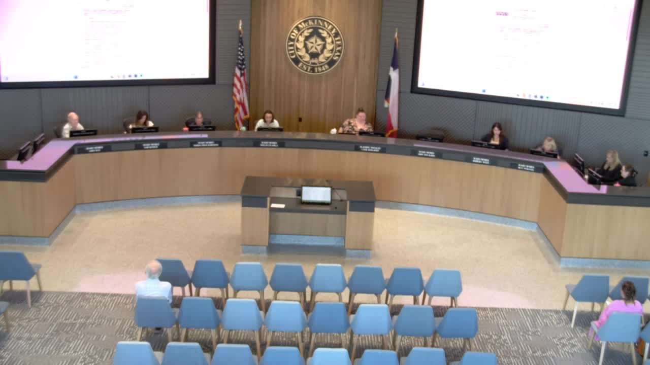 McKinney Reviews Downtown Redevelopment Plans for City Owned Properties