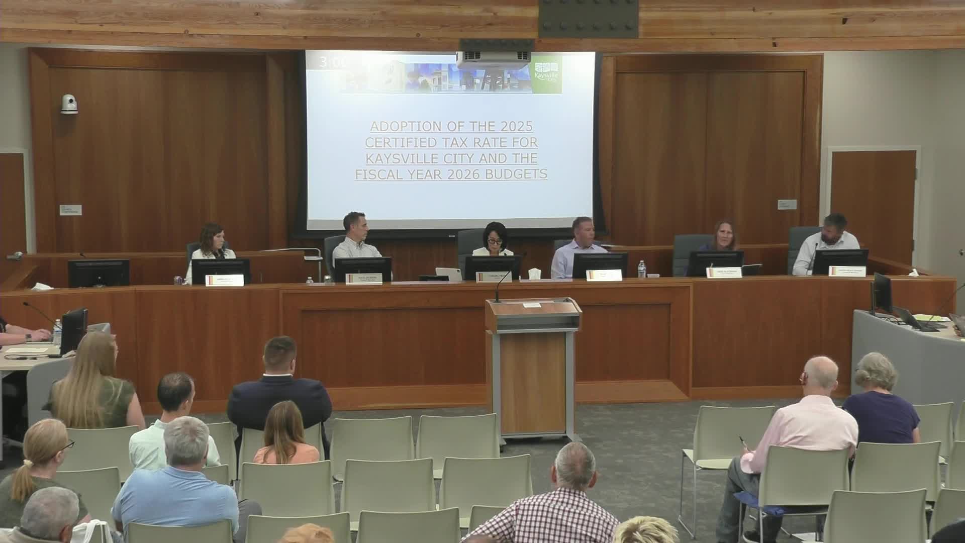 Kaysville Council Member Critiques Tax Increase for Recreational Facilities
