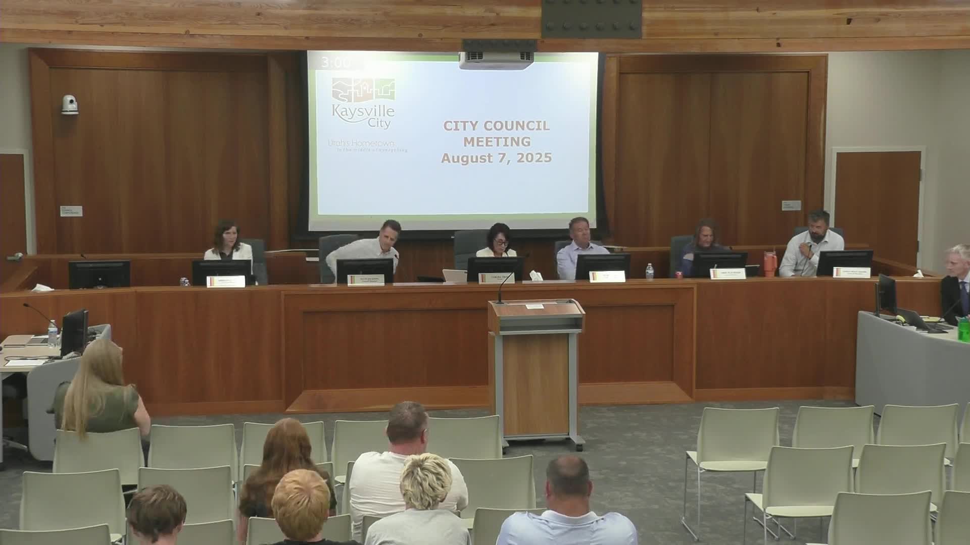 Kaysville City Council Honors Greg as Employee of the Quarter