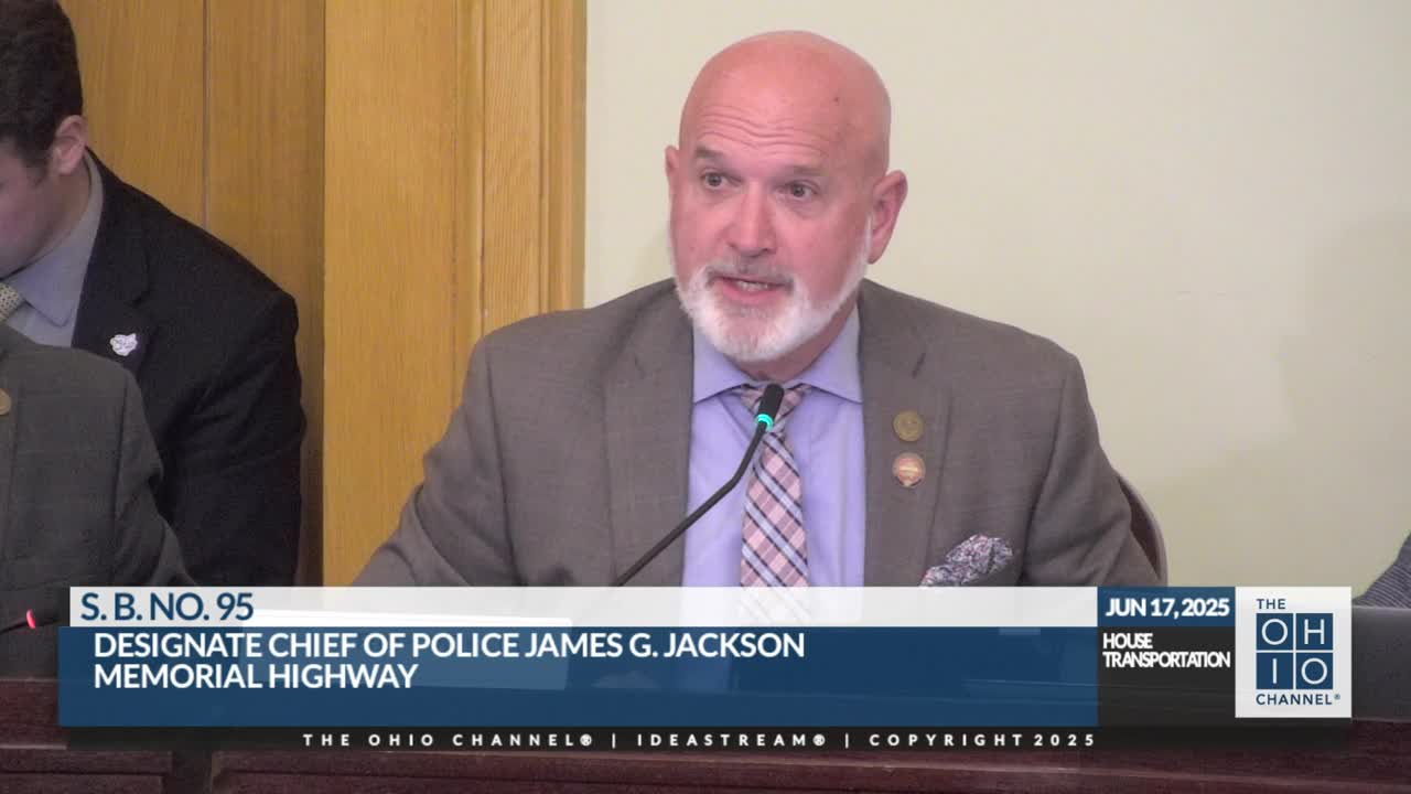 Committee advances bill to name I-71 stretch in Columbus for former Chief James G. Jackson