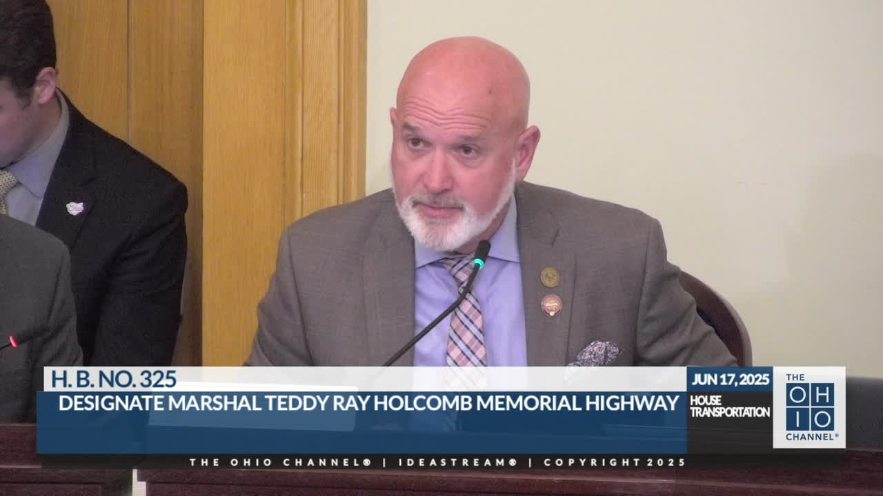 Committee backs bill to name Trimble-area road for Marshall Teddy Ray Holcomb