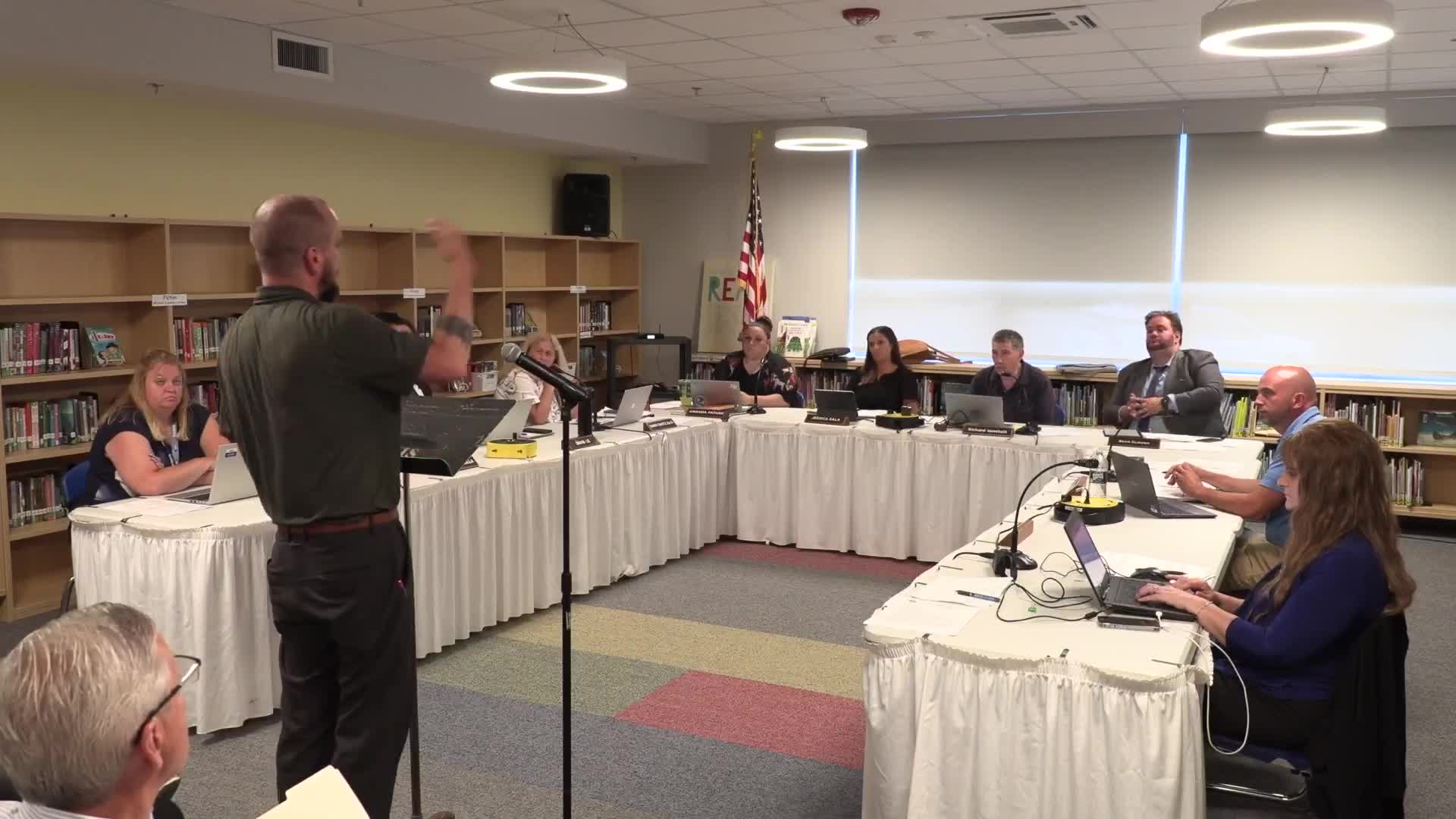 Committee accepts $75,000 Technology and Equipment Fund grant for interactive panels, iPads and AV upgrades