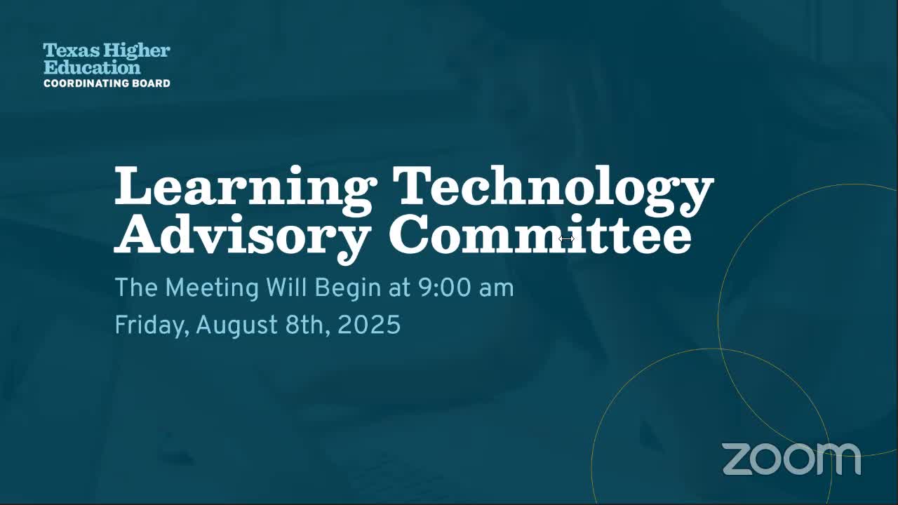 Learning Technology Advisory Committee faces technical challenges during fourth quarter meeting