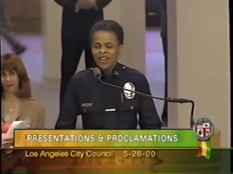 Council Honors Detectives Moore and Aldez for Their Support