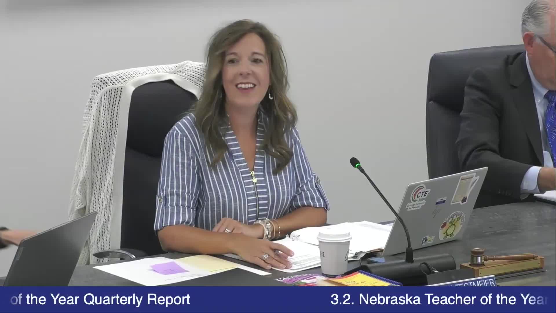 Lindsay Wilson highlights collaboration and STEM success as 2025 Nebraska teacher of the year