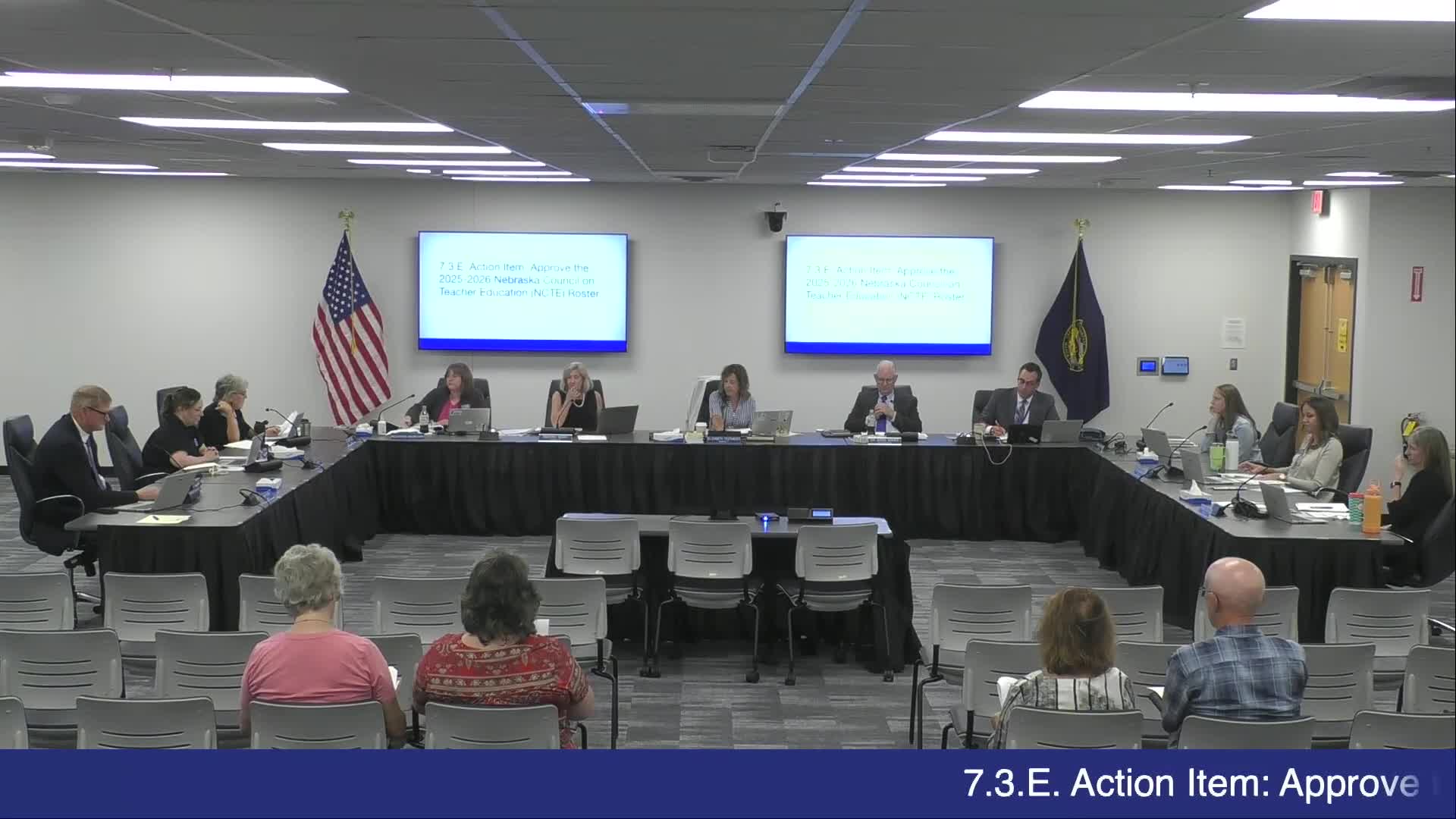 Committee Debates Inclusion of Public School Teachers in NCTE Roster Approval
