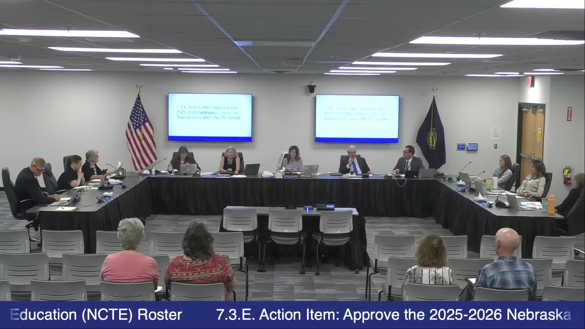 Nebraska Education Board Discusses Controversy Over Teacher Roster Approval Process
