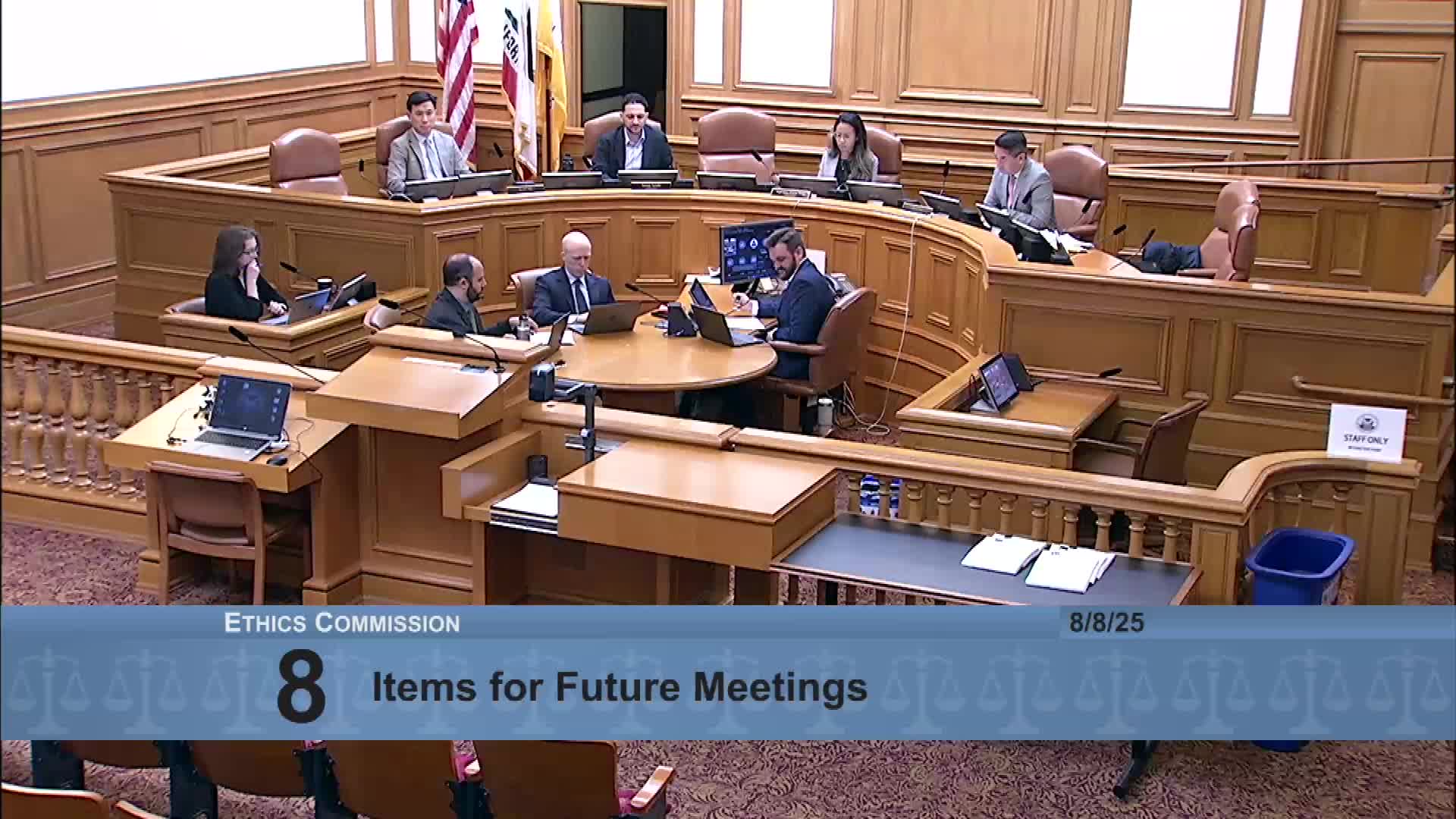 San Francisco Ethics Commission Discusses Streamlining Legislation Amid Concerns Over Contribution Limits
