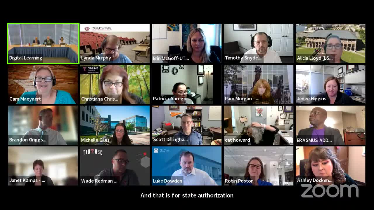 THECB SARA contact asks institutions to confirm disaster‑recovery policies as application updates roll out