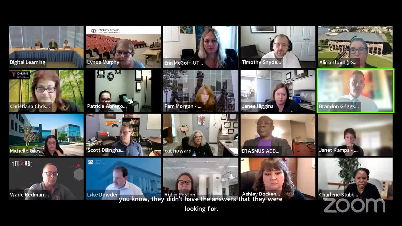 Committee opens broad discussion on AI, academic integrity and wearable technologies