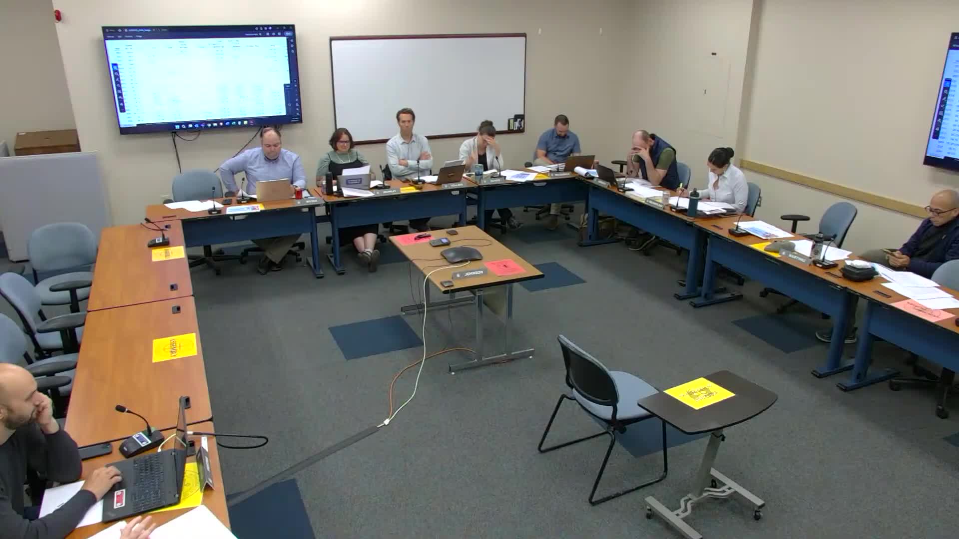 Staff present 25‑year budget context: decline in state grants and bond history